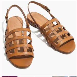 Madewell The Rowan Cage Sandal 8.5